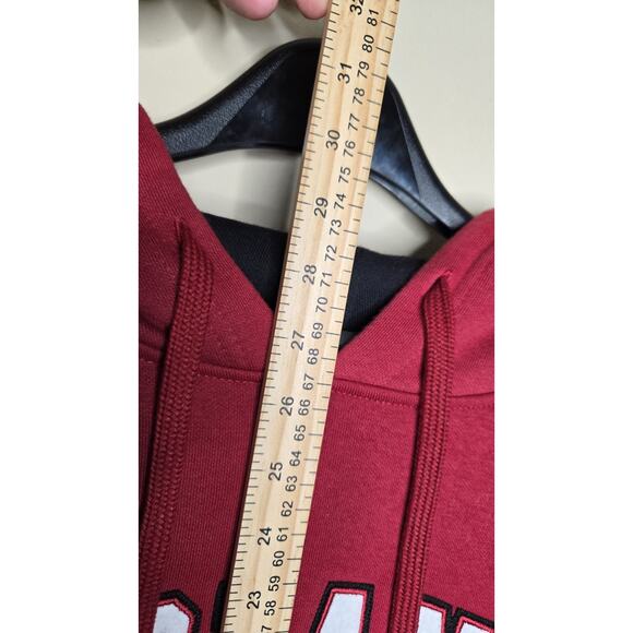 Indiana Hoosiers Red Pullover Hoodie Size XL Fleece Embroidered Colosseum... - Picture 7 of 11